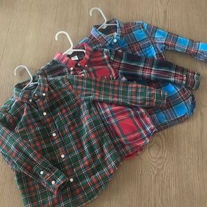 Boy’s Long-Sleeve Button Down Shirt Bundle